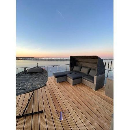 Hausboot Fjord Haven Mit Biosauna In 바르트 외부 사진
