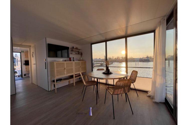 Hausboot Fjord Haven Mit Biosauna In 바르트 외부 사진