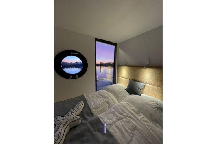Hausboot Fjord Haven Mit Biosauna In 바르트 외부 사진